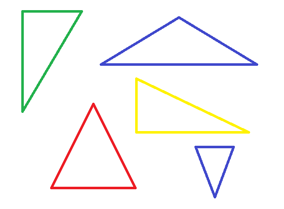 Равносторонний треугольник рисунок - 74 фото
